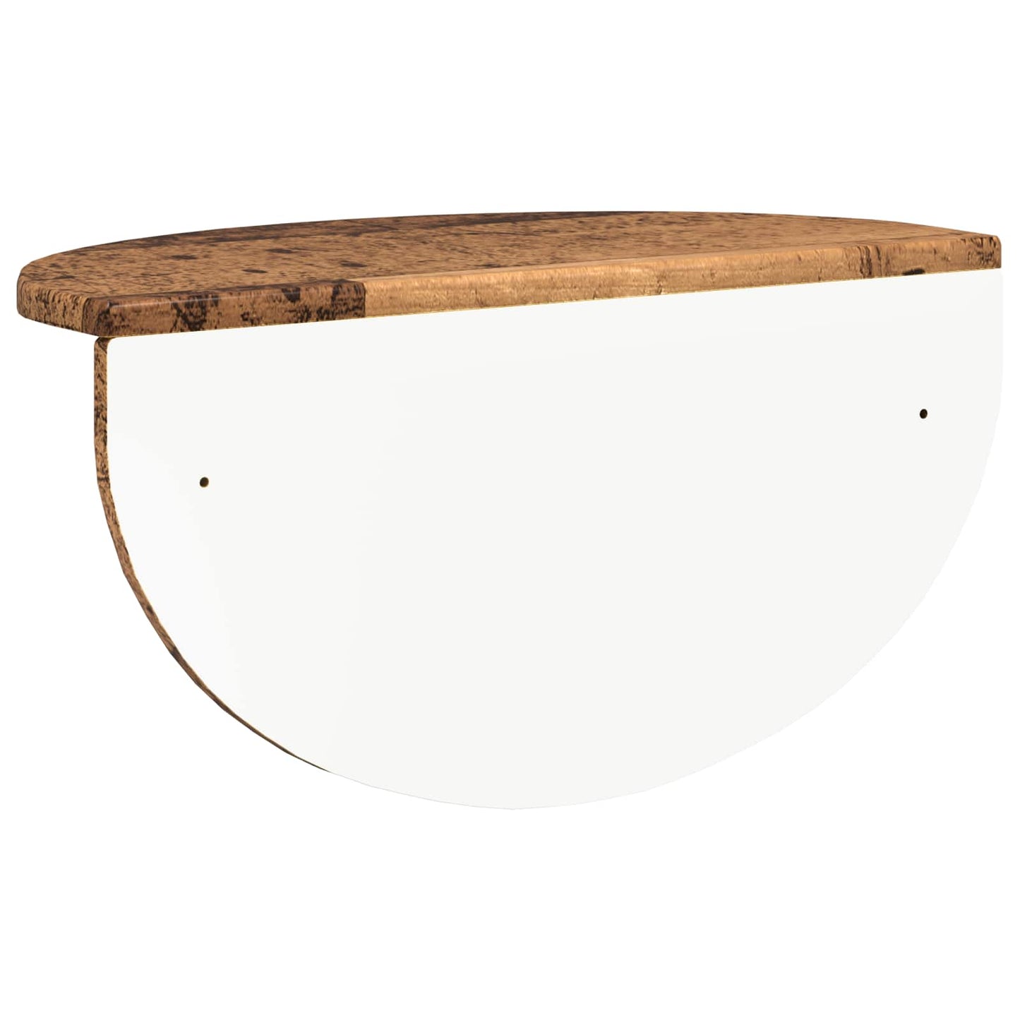 vidaXL Wall Shelf 2 pcs Old Wood 48 x 24 x 24 cm Engineered Wood