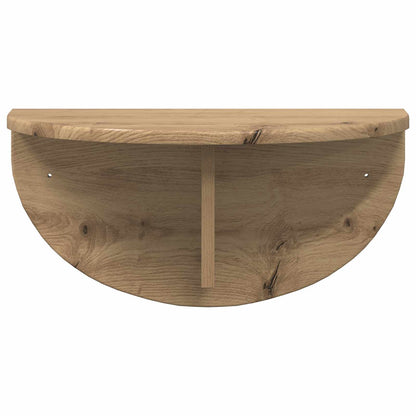 vidaXL Wall Shelf Artisan Oak 48 x 24 x 24 cm Engineered Wood