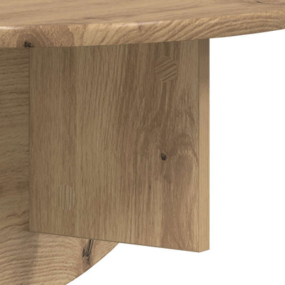 vidaXL Wall Shelf 2 pcs Artisan Oak 48 x 24 x 24 cm Engineered Wood
