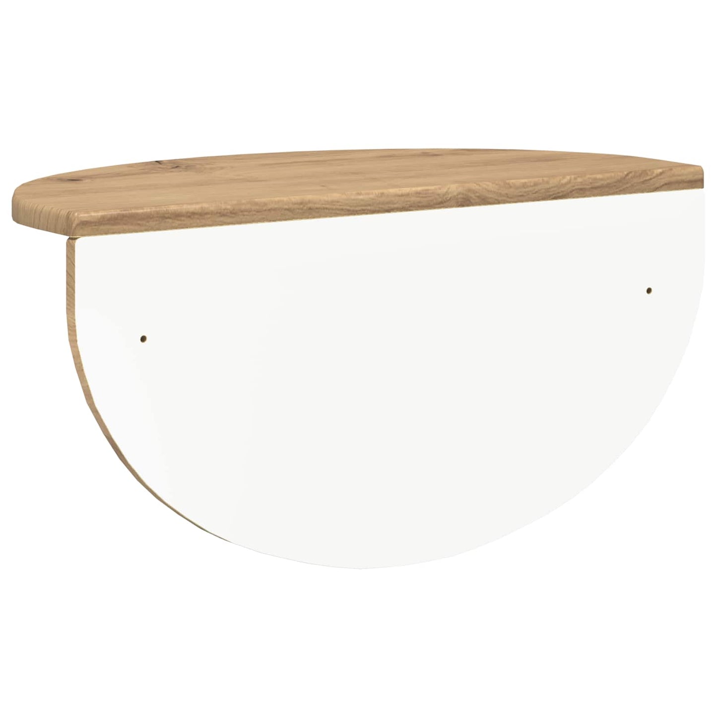 vidaXL Wall Shelf 2 pcs Artisan Oak 48 x 24 x 24 cm Engineered Wood