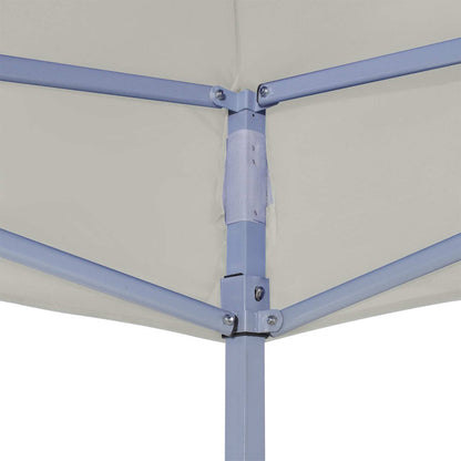 vidaXL Party Tent Folding Cream 200 x 200 x 315 cm Oxford Fabric