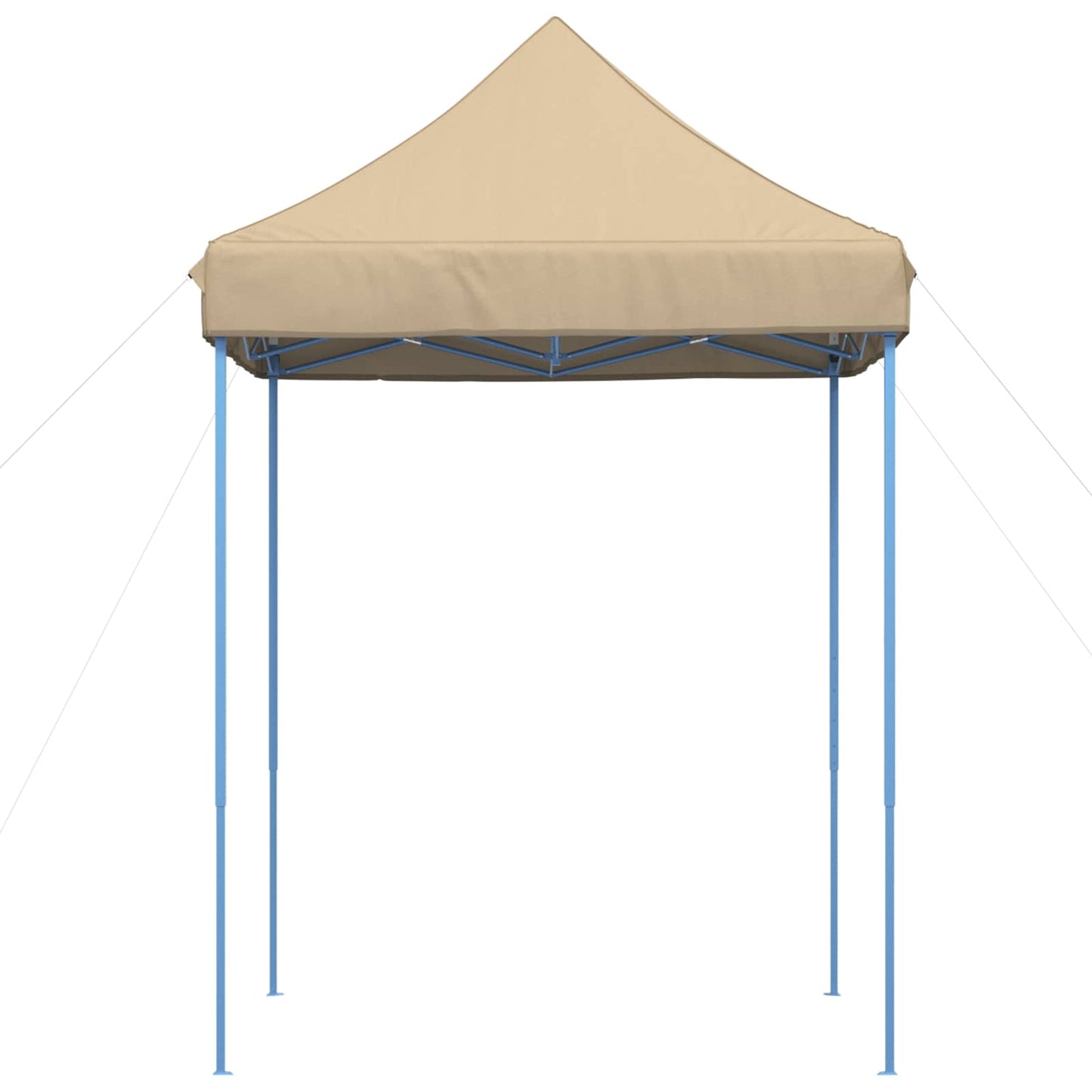 vidaXL Party Tent Folding Beige 200 x 200 x 306 cm Oxford Fabric