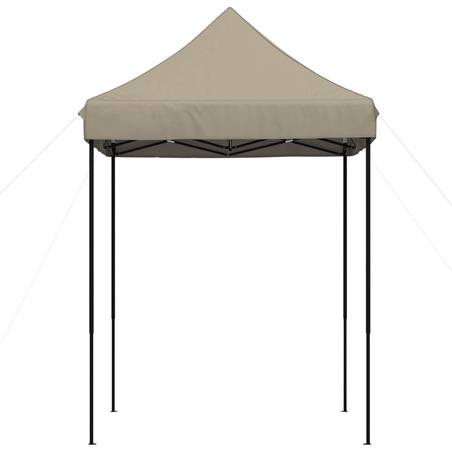 vidaXL Party Tent Folding Taupe 200 x 200 x 306 cm Oxford Fabric