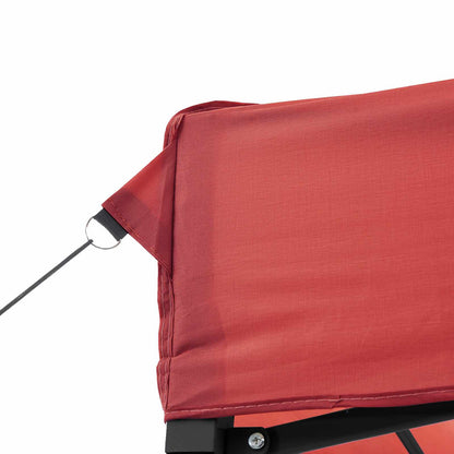 vidaXL Party Tent Folding Burgundy 200 x 200 x 306 cm Oxford Fabric