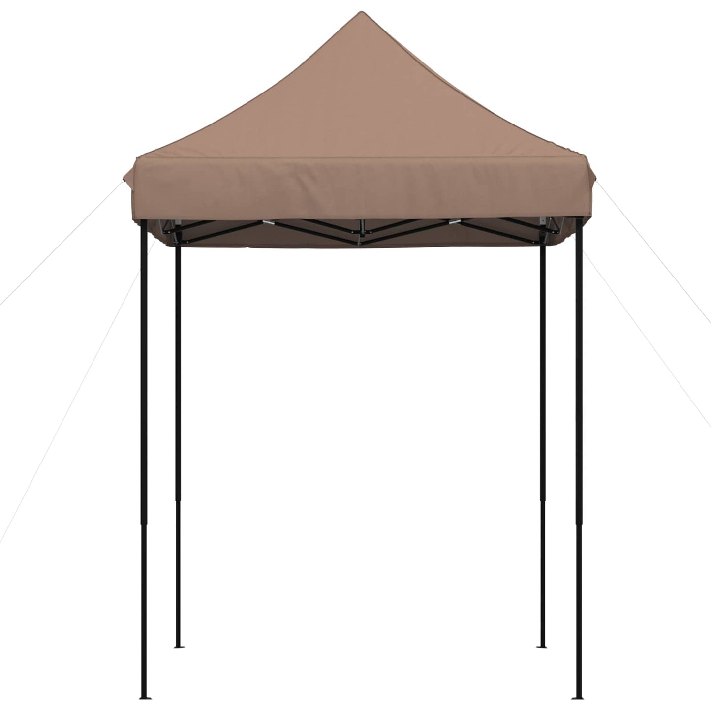 vidaXL Party Tent Folding Brown 200 x 200 x 306 cm Oxford Fabric