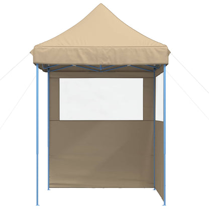 vidaXL Party Tent Folding Beige 200 x 200 x 306 cm Oxford Fabric