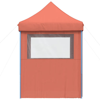 vidaXL Party Tent Folding Terracotta 200 x 200 x 306 cm Oxford Fabric