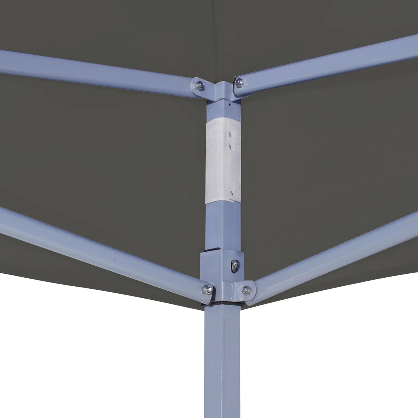 vidaXL Party Tent Folding Anthracite 291 x 291 x 315 cm Oxford Fabric