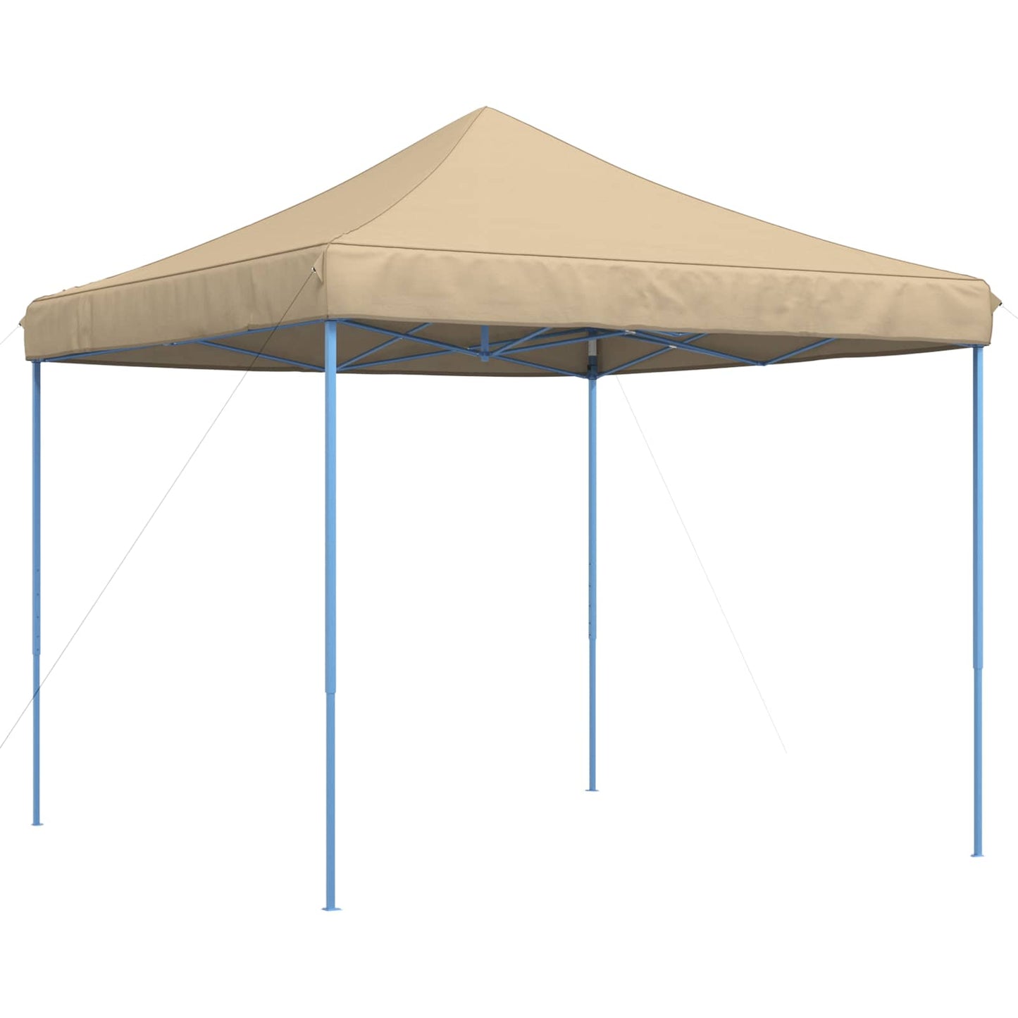 vidaXL Party Tent Folding Beige 292 x 292 x 315 cm Oxford Fabric