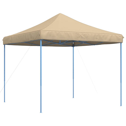 vidaXL Party Tent Folding Beige 292 x 292 x 315 cm Oxford Fabric
