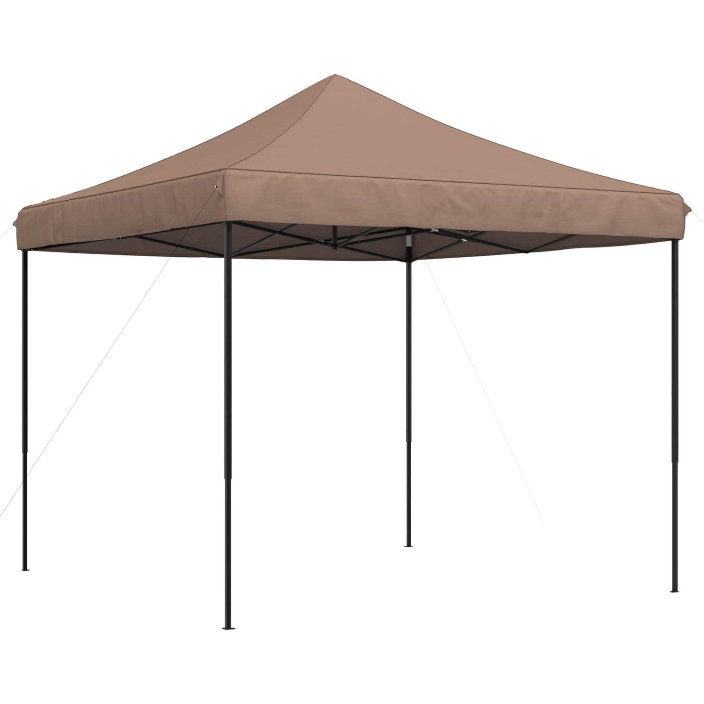 vidaXL Party Tent Folding Brown 292 x 292 x 315 cm Oxford Fabric