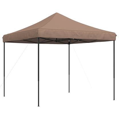 vidaXL Party Tent Folding Brown 292 x 292 x 315 cm Oxford Fabric