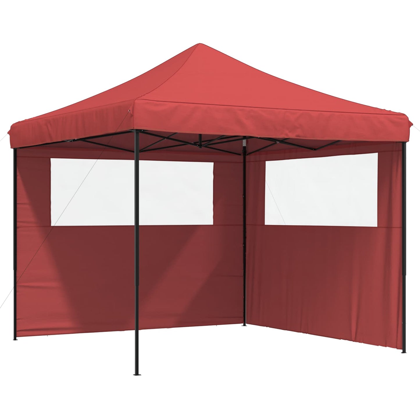 vidaXL Party Tent Folding Burgundy 292 x 292 x 315 cm Oxford Fabric