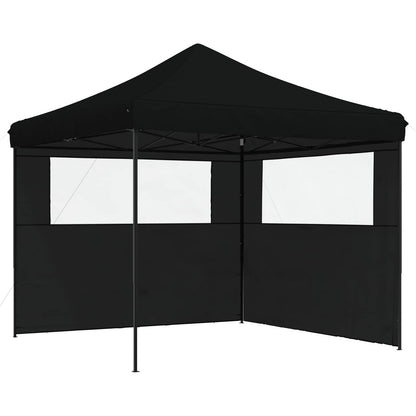 vidaXL Party Tent Folding Black 292 x 292 x 315 cm Oxford Fabric