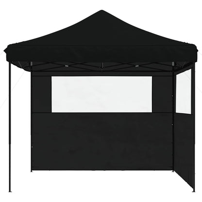 vidaXL Party Tent Folding Black 292 x 292 x 315 cm Oxford Fabric