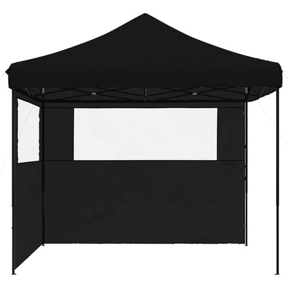 vidaXL Party Tent Folding Black 292 x 292 x 315 cm Oxford Fabric