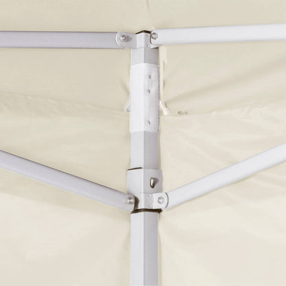 vidaXL Party Tent Folding Cream 291 x 291 x 315 cm Oxford Fabric