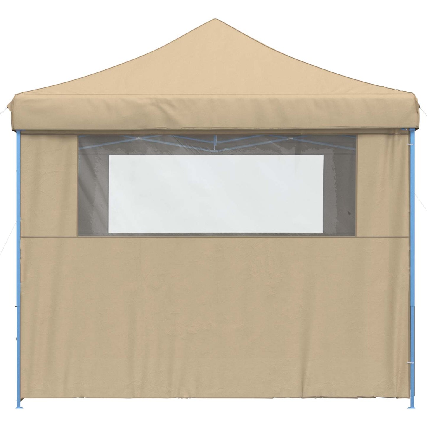 vidaXL Party Tent Folding Beige 292 x 292 x 315 cm Oxford Fabric