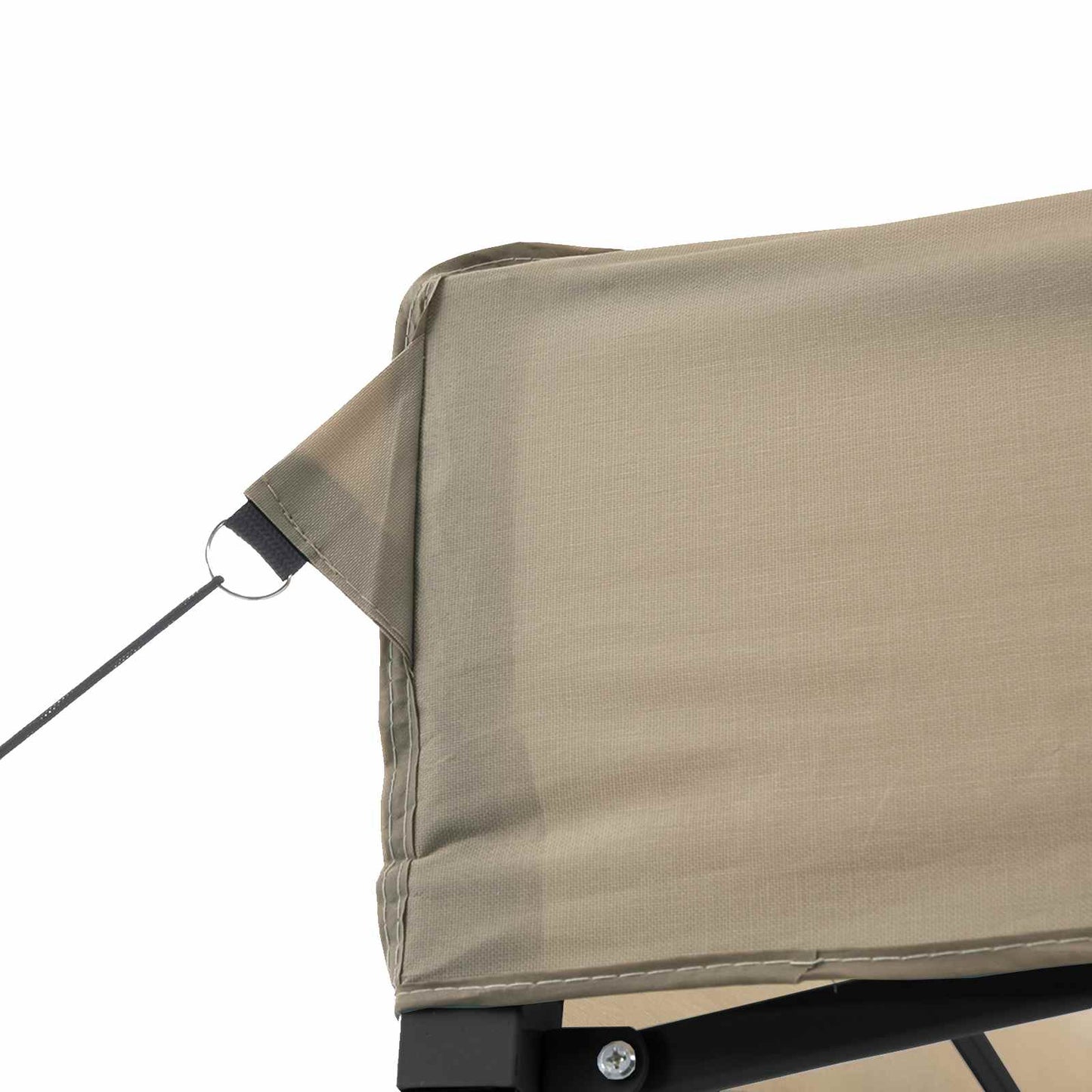 vidaXL Party Tent Folding Taupe 292 x 292 x 315 cm Oxford Fabric