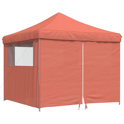 vidaXL Party Tent 292 x 292 x 315 cm Terracotta Oxford Fabric