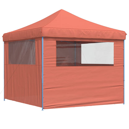 vidaXL Party Tent 292 x 292 x 315 cm Terracotta Oxford Fabric