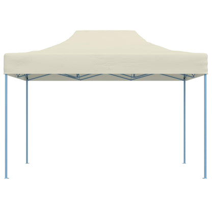 vidaXL Party Tent Folding Cream 280 x410 x 315 cm Oxford Fabric