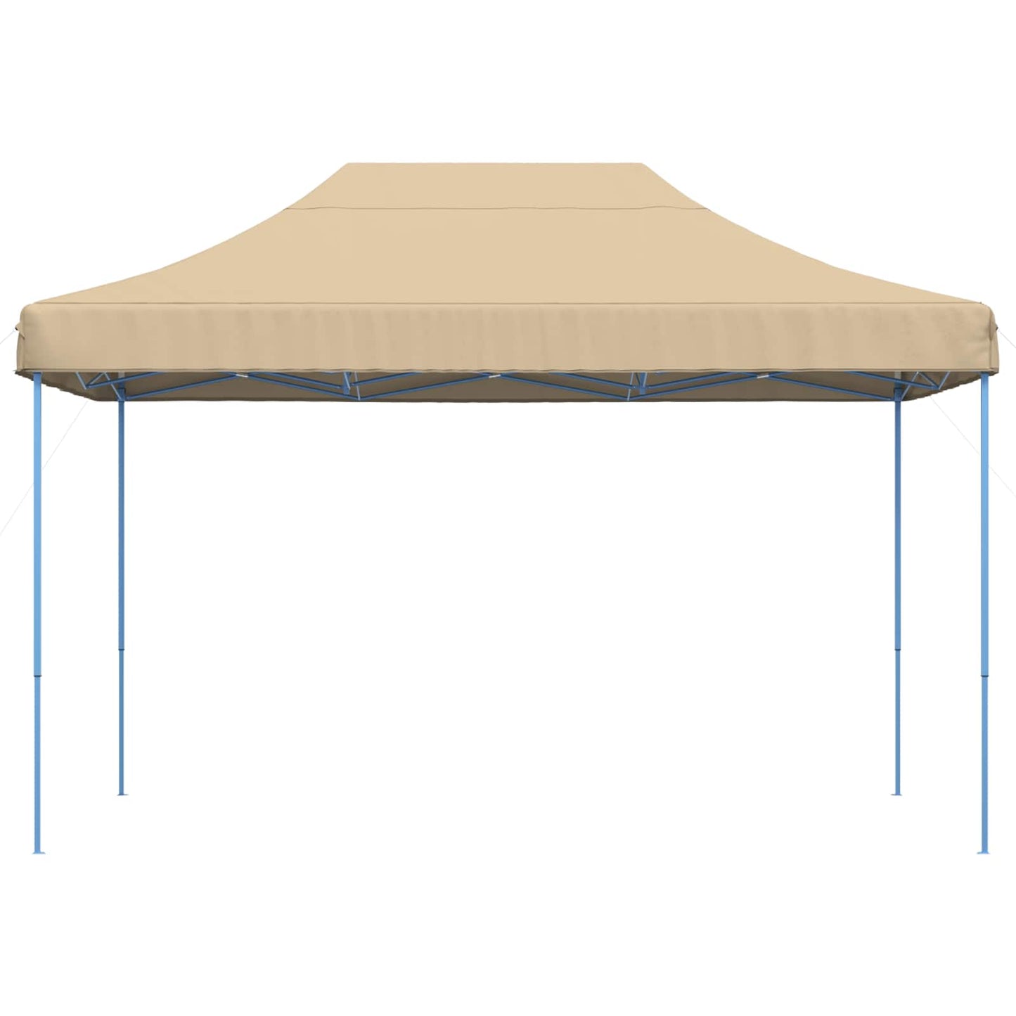 vidaXL Party Tent Folding Beige 279 x 410 x 315 cm Oxford Fabric