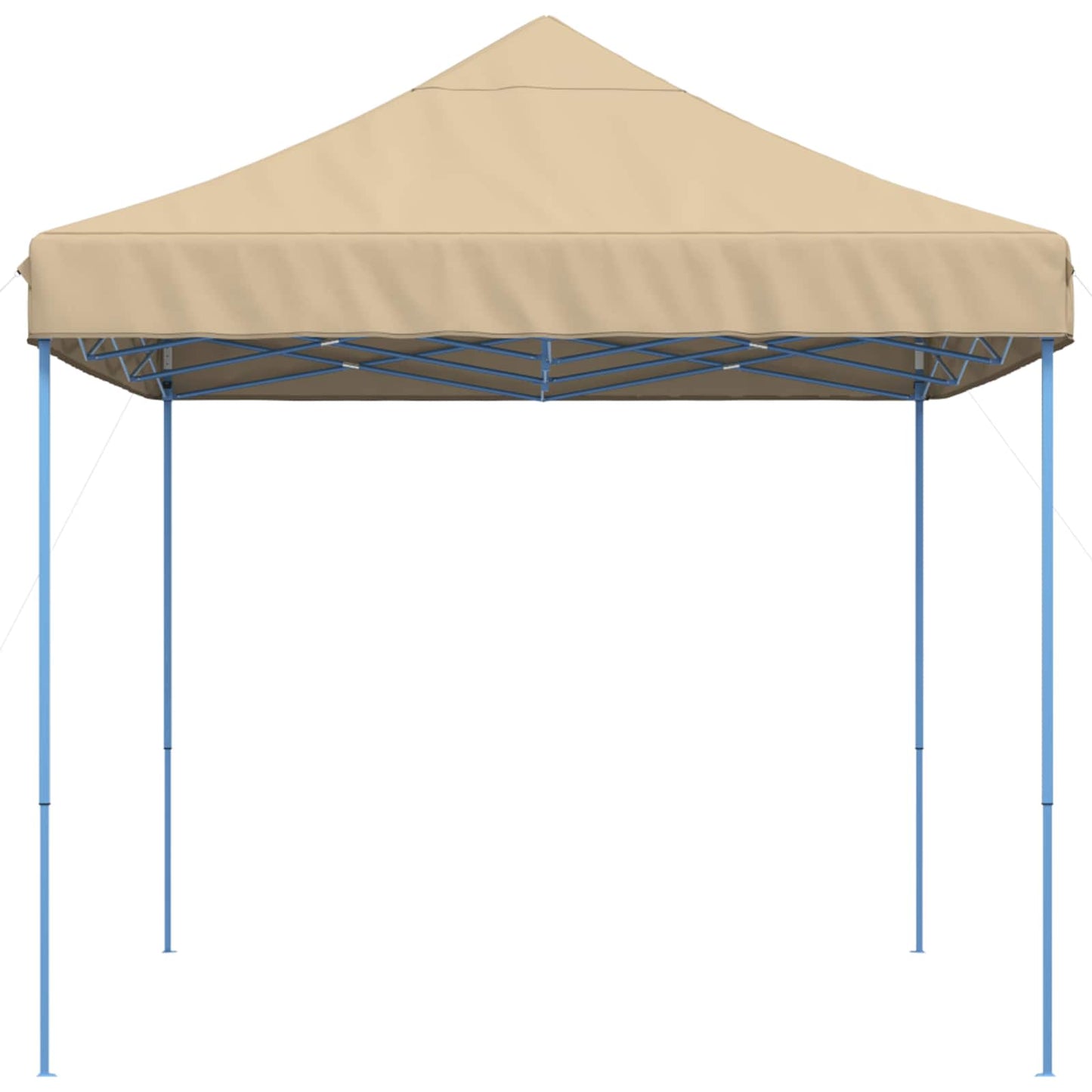 vidaXL Party Tent Folding Beige 279 x 410 x 315 cm Oxford Fabric