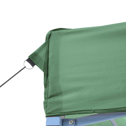 vidaXL Party Tent Folding Green 279 x 410 x 315 cm Oxford Fabric