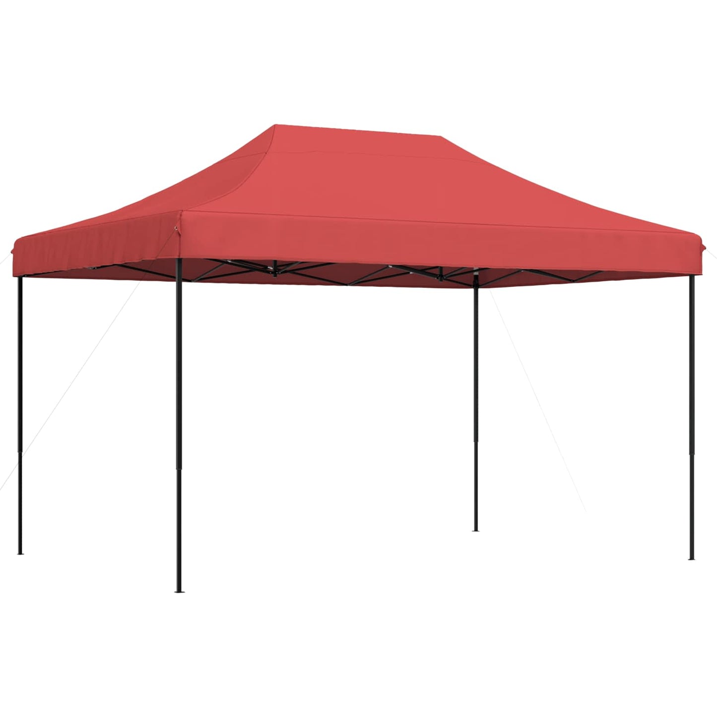 vidaXL Party Tent Folding Burgundy 279 x 410 x 315 cm Oxford Fabric
