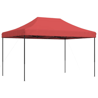 vidaXL Party Tent Folding Burgundy 279 x 410 x 315 cm Oxford Fabric