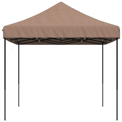 vidaXL Party Tent Folding Brown 279 x 410 x 315 cm Oxford Fabric