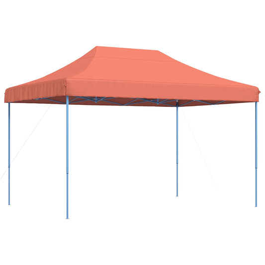 vidaXL Party Tent Folding Terracotta 279 x 410 x 315 cm Oxford Fabric
