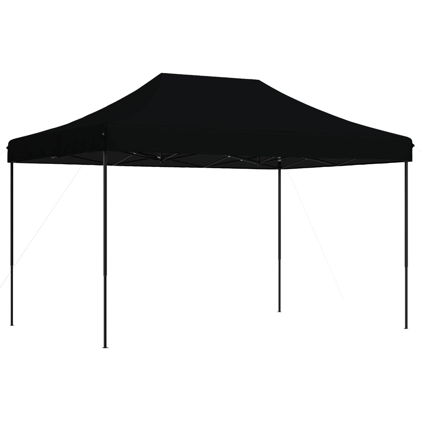 vidaXL Party Tent Folding Black 279 x 410 x 315 cm Oxford Fabric