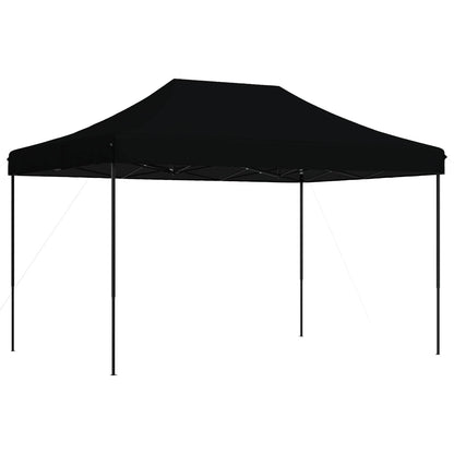 vidaXL Party Tent Folding Black 279 x 410 x 315 cm Oxford Fabric