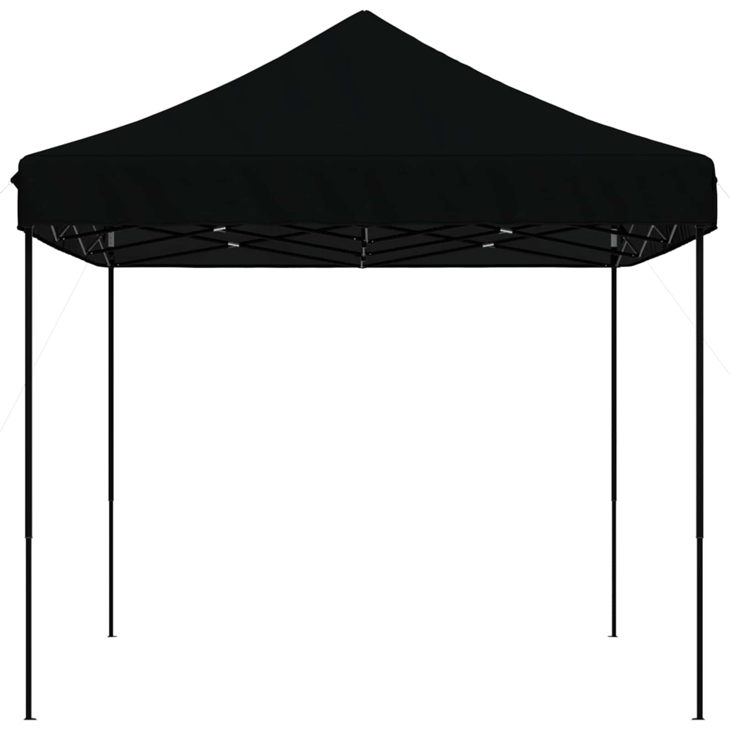 vidaXL Party Tent Folding Black 279 x 410 x 315 cm Oxford Fabric
