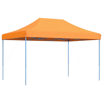vidaXL Party Tent Folding Orange 279 x 410 x 315 cm Oxford Fabric