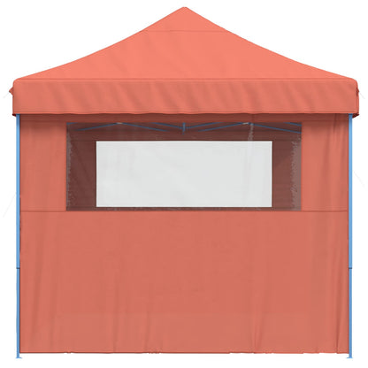 vidaXL Party Tent Folding Terracotta 279 x 410 x 315 cm Oxford Fabric