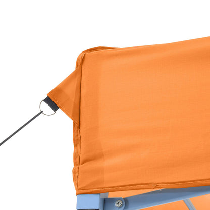 vidaXL Party Tent Folding Orange 279 x 410 x 315 cm Oxford Fabric