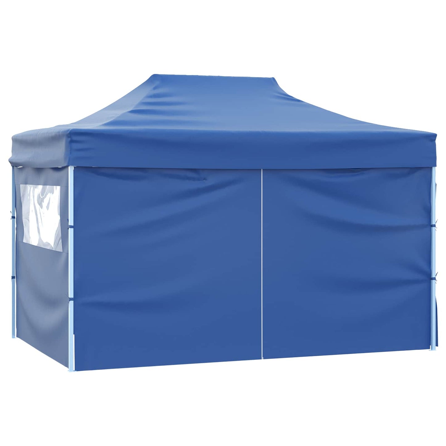 vidaXL Party Tent Folding Blue 280 x410 x 315 cm Oxford Fabric