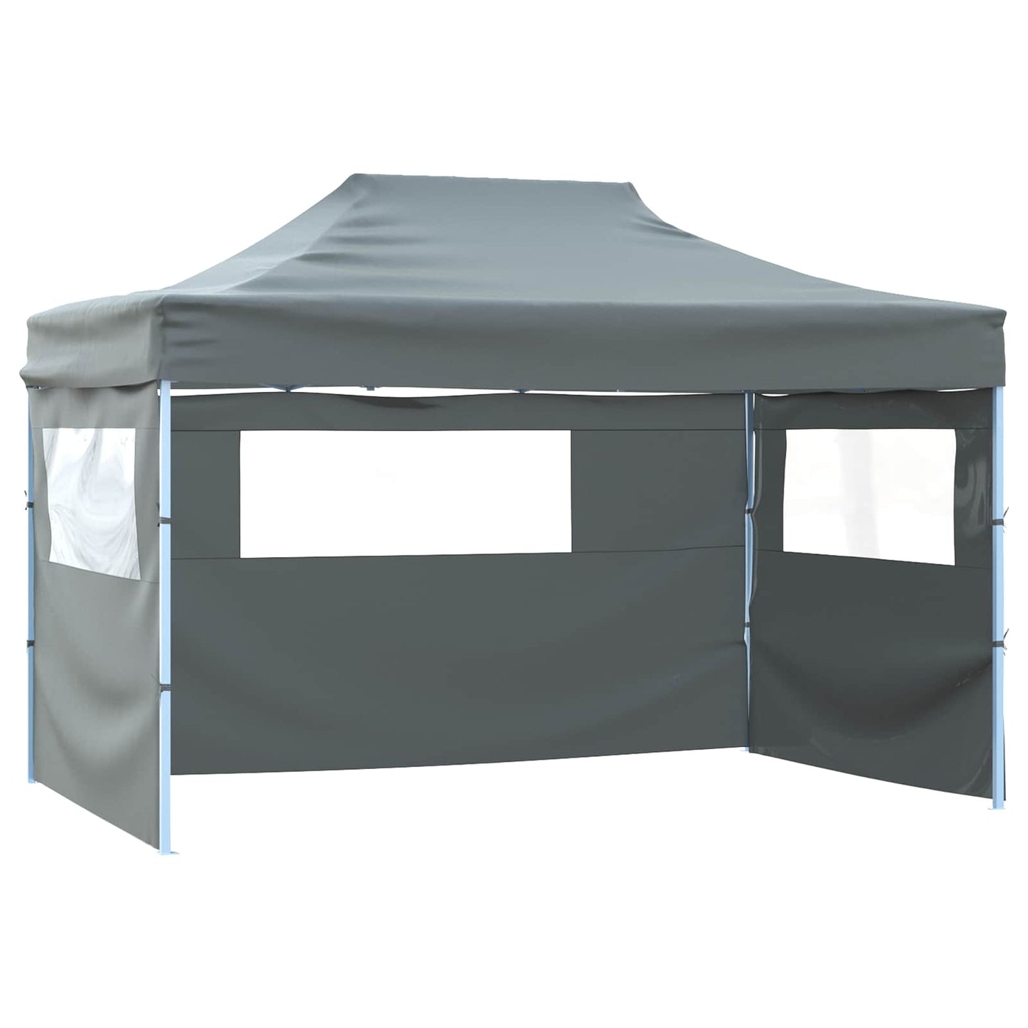 vidaXL Party Tent Folding Anthracite 280 x410 x 315 cm Oxford Fabric