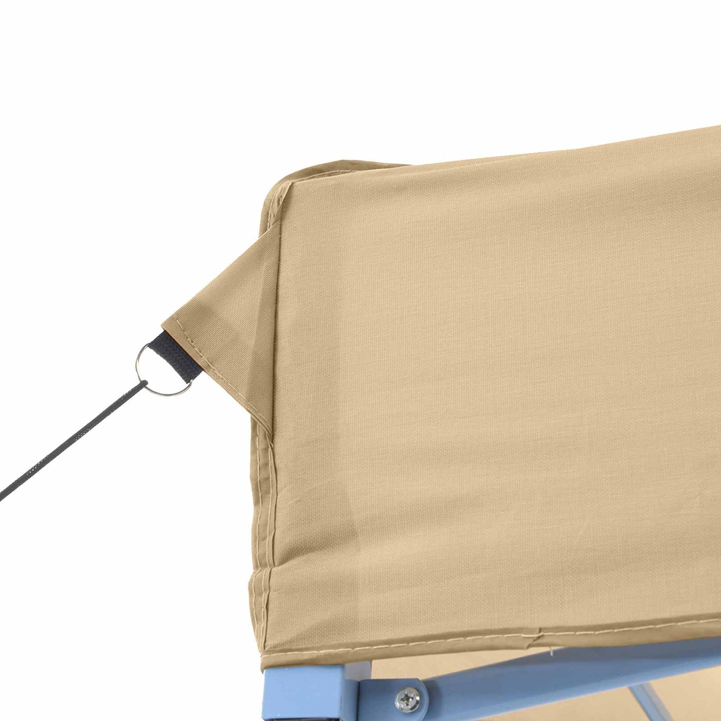 vidaXL Party Tent Folding Beige 279 x 410 x 315 cm Oxford Fabric