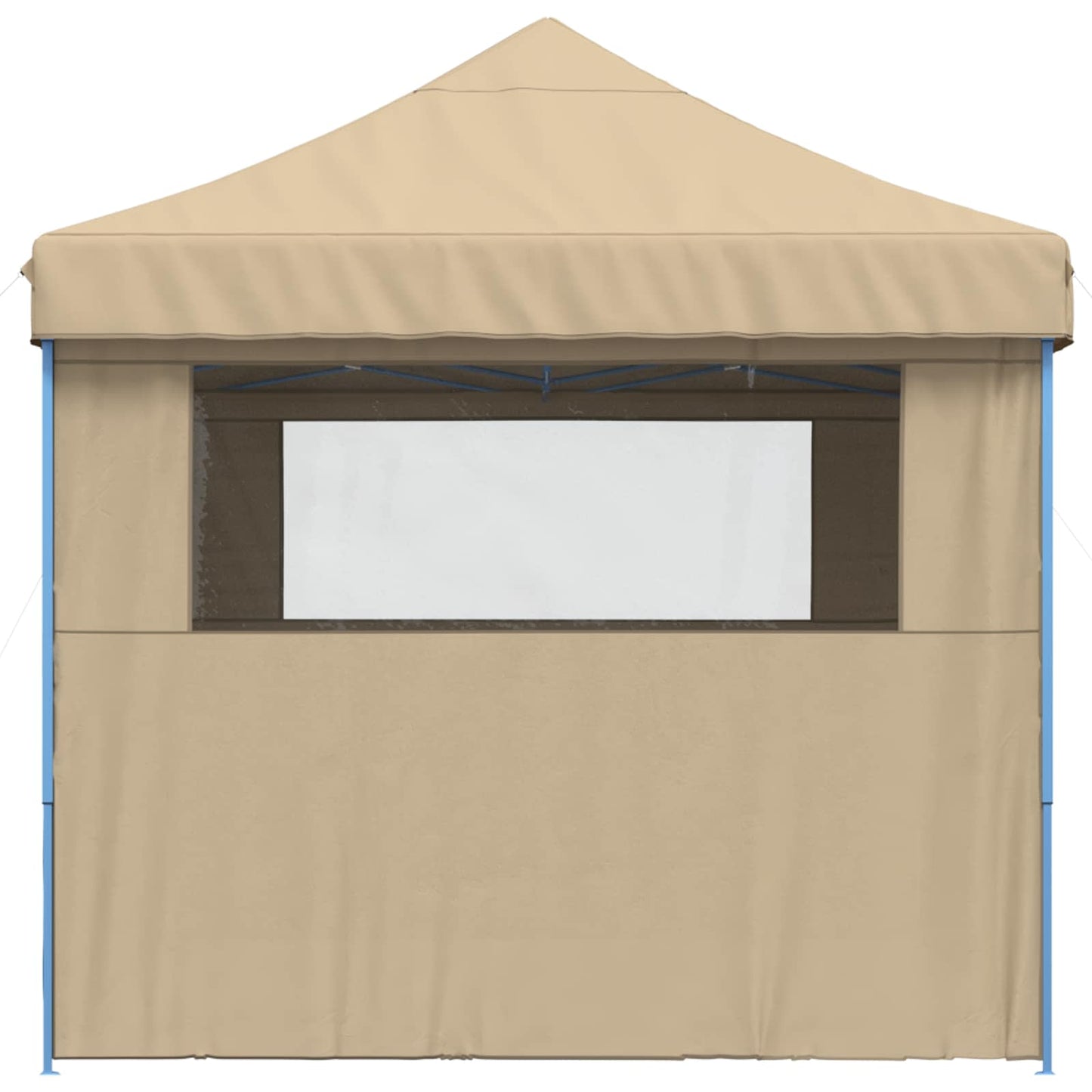 vidaXL Party Tent Folding Beige 279 x 410 x 315 cm Oxford Fabric
