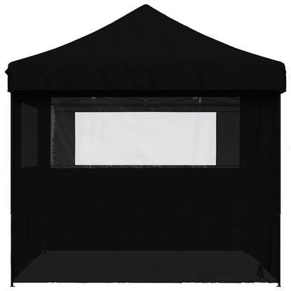 vidaXL Party Tent Folding Black 279 x 410 x 315 cm Oxford Fabric