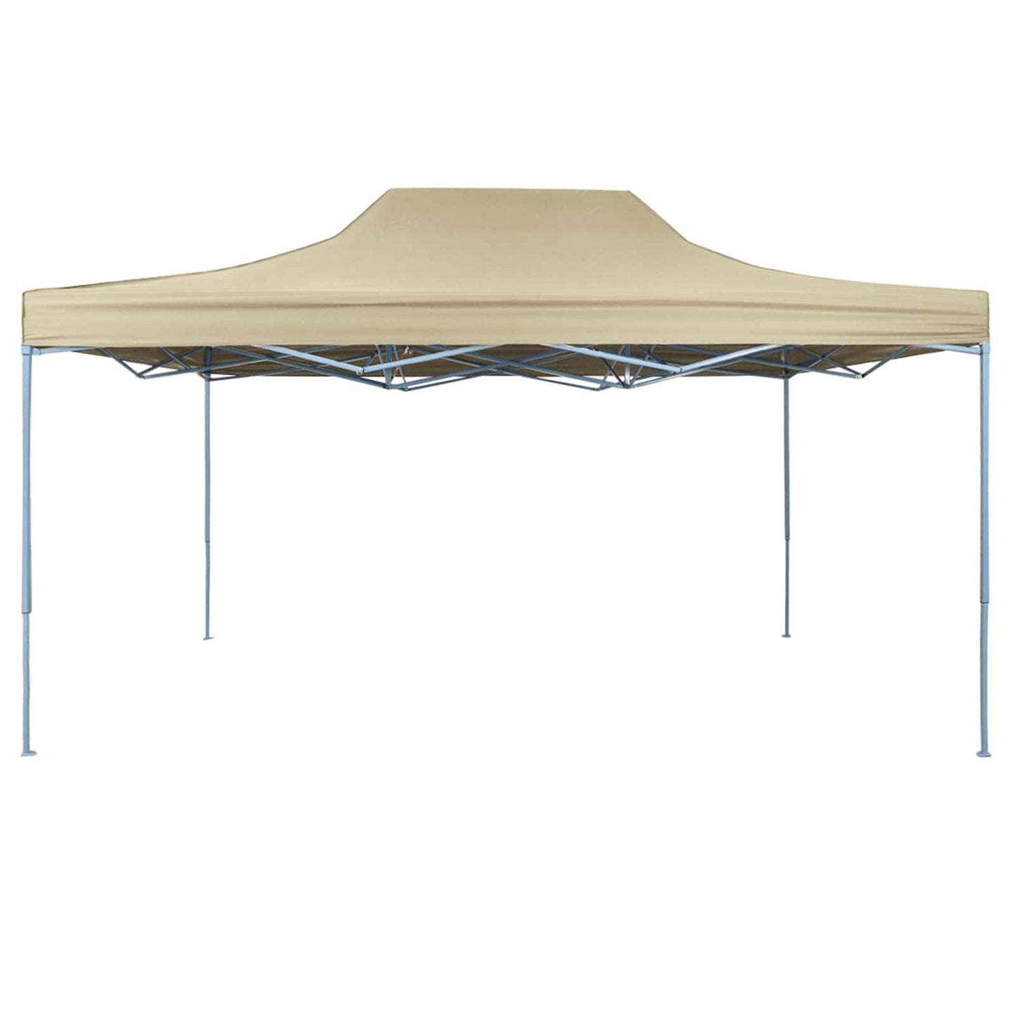vidaXL Party Tent Folding Cream 291 x 431 x 315 cm Oxford Fabric