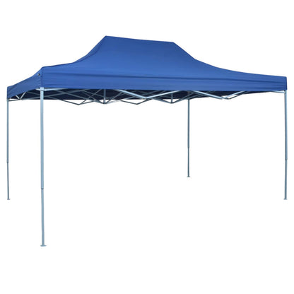 vidaXL Party Tent Folding Blue 291 x 431 x 315 cm Oxford Fabric