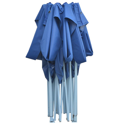 vidaXL Party Tent Folding Blue 291 x 431 x 315 cm Oxford Fabric