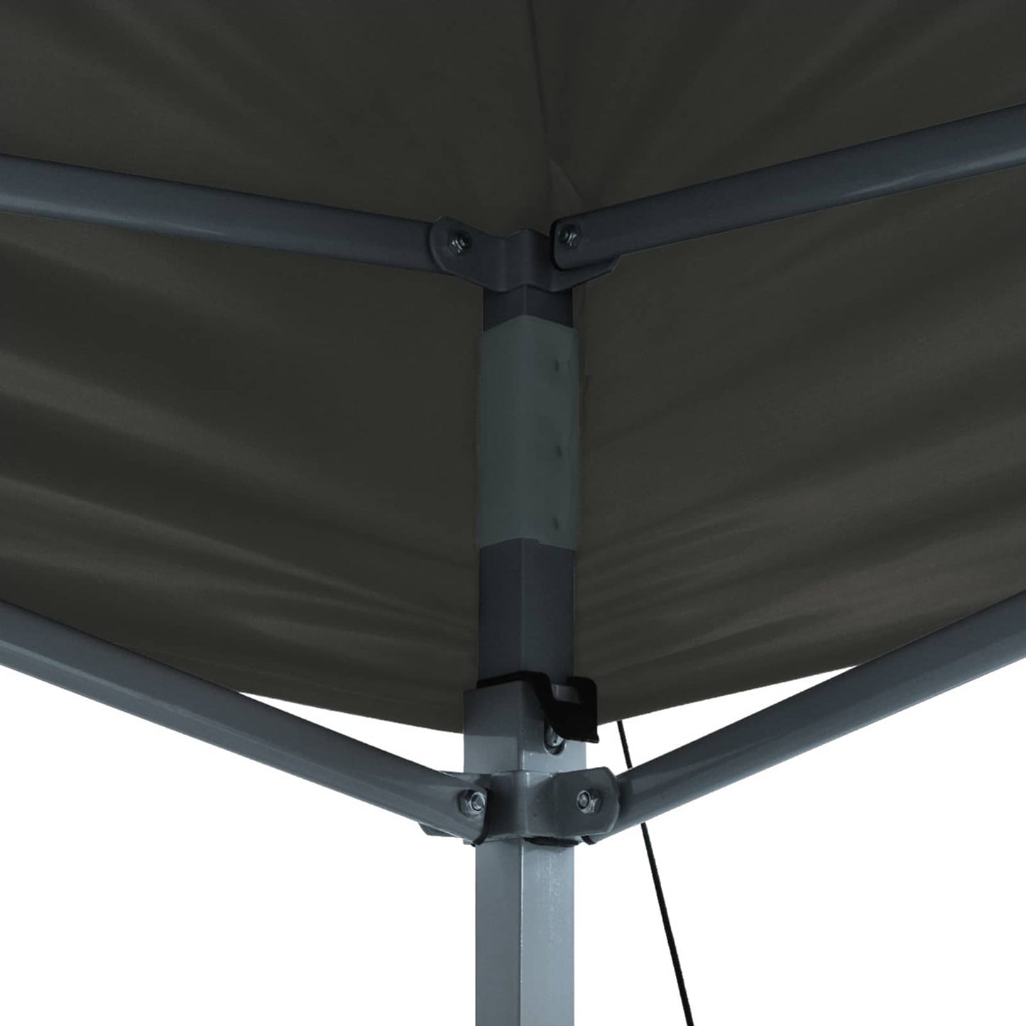 vidaXL Party Tent Folding Anthracite 291 x 431 x 315 cm Oxford Fabric