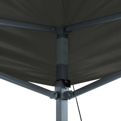 vidaXL Party Tent Folding Anthracite 291 x 431 x 315 cm Oxford Fabric