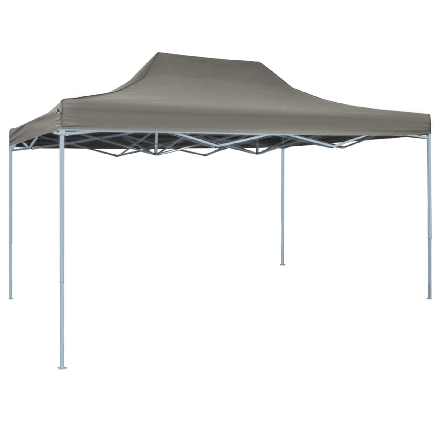 vidaXL Party Tent Folding Anthracite 291 x 431 x 315 cm Oxford Fabric